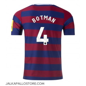 Newcastle United Sven Botman #4 Vieraspaita 2024-25 Lyhythihainen